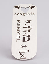 Carica l'immagine nel visualizzatore di Gallery, 64) MEHIY’EL - 4 a 9 Febbraio - Pendente acciaio, pendente acciaio