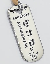 Carica l'immagine nel visualizzatore di Gallery, 05) MAHASHIYAH - 10 a 15 Aprile - Pendente acciaio, pendente acciaio