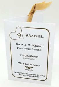 09) HAZIY’EL - 1° al 5 Maggio - Packaging etichetta