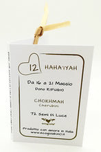 Carica l'immagine nel visualizzatore di Gallery, 12) HAHA‘IYAH - 16 a 21 Maggio - Packaging etichetta