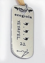 Carica l'immagine nel visualizzatore di Gallery, 22) YEYAY'EL - 8 a 12 Luglio - Pendente acciaio, pendente acciaio