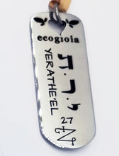 Carica l'immagine nel visualizzatore di Gallery, 27) YERATHE’EL - 3 a 7 Agosto - Pendente acciaio, pendente acciaio