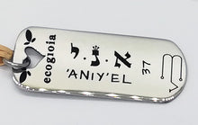 Carica l'immagine nel visualizzatore di Gallery, 37) ’ANIY’EL - 24 a 29 Settembre - Pendente acciaio, pendente acciaio