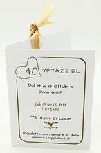 Carica l'immagine nel visualizzatore di Gallery, 40) YEYAZE’EL - 9 a 13 Ottobre - Packaging etichetta