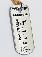 Carica l'immagine nel visualizzatore di Gallery, 43) WEWULIYAH - 23 a 28 Ottobre - Pendente acciaio, pendente acciaio