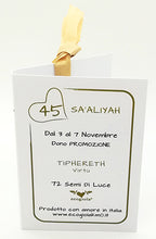 Carica l'immagine nel visualizzatore di Gallery, 45) SA’ALIYAH - 3 a 7 Novembre - Pendente acciaio, pendente acciaio
