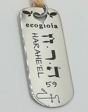 Carica l'immagine nel visualizzatore di Gallery, 59) HARAHE’EL - 11 a 15 Gennaio - Pendente acciaio, pendente acciaio