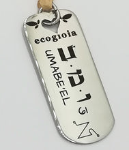 Carica l'immagine nel visualizzatore di Gallery, 61) UMABE'EL - 20 a 25 Gennaio - Pendente acciaio, pendente acciaio