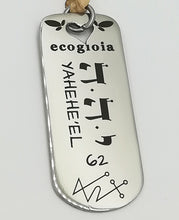 Carica l'immagine nel visualizzatore di Gallery, 62) YAHEHE’EL - 25 a 30 Gennaio - Pendente acciaio, pendente acciaio