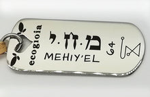 Carica l'immagine nel visualizzatore di Gallery, 64) MEHIY’EL - 4 a 9 Febbraio - Pendente acciaio, pendente acciaio