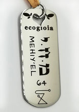 Carica l'immagine nel visualizzatore di Gallery, 64) MEHIY’EL - 4 a 9 Febbraio - Pendente acciaio, pendente acciaio