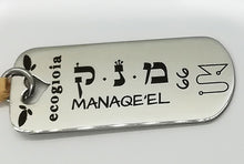 Carica l'immagine nel visualizzatore di Gallery, 66) MANAQE’EL - 14 a 19 Febbraio - Pendente acciaio, pendente acciaio