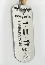 Carica l'immagine nel visualizzatore di Gallery, 68) HABUWYAH - 24 a 29 Febbraio - Pendente acciaio, pendente acciaio