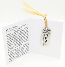 Carica l'immagine nel visualizzatore di Gallery, 69) RA’AHA’EL - 1° a 6 Marzo - Pendente acciaio, pendente acciaio