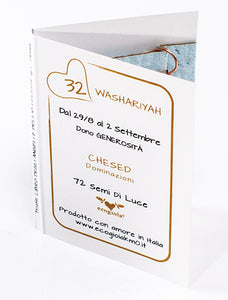 32) WASHARIYAH - 1° a 2 Settembre - Pendente bronzo satinato