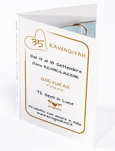 35) KAWAQIYAH - 13 a 18 Settembre - Pendente bronzo satinato