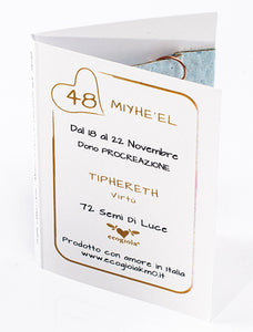 48) MIYHE’EL - 18 a 22 Novembre - Pendente bronzo satinato