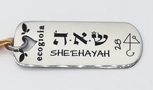 Carica l&#39;immagine nel visualizzatore di Gallery, 28) SHE’EHAYAH - 8 a 14 Agosto - Pendente acciaio, pendente acciaio
