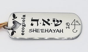 28) SHE’EHAYAH - 8 a 14 Agosto - Pendente acciaio, pendente acciaio