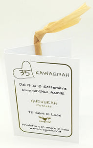 35) KAWAQIYAH - 13 a 18 Settembre - Packaging etichetta