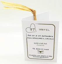 Carica l&#39;immagine nel visualizzatore di Gallery, 37) ’ANIY’EL - 24 a 29 Settembre - Packaging etichetta
