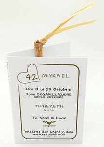 42) MIYKA’EL - 19 a 23 Ottobre - Packaging etichetta
