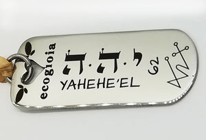 62) YAHEHE’EL - 25 a 30 Gennaio - Pendente acciaio, pendente acciaio